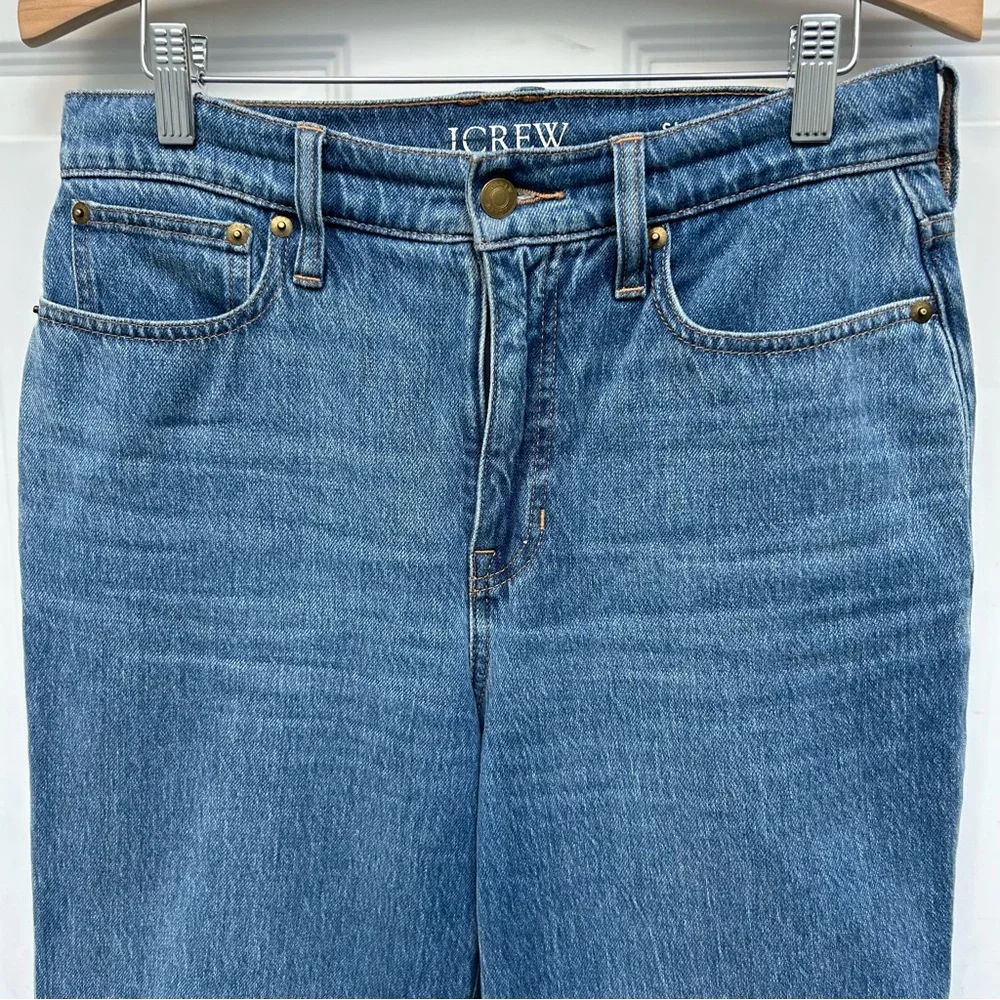 J. Crew Slim Wide leg crop jeans - Picture 4 of 11